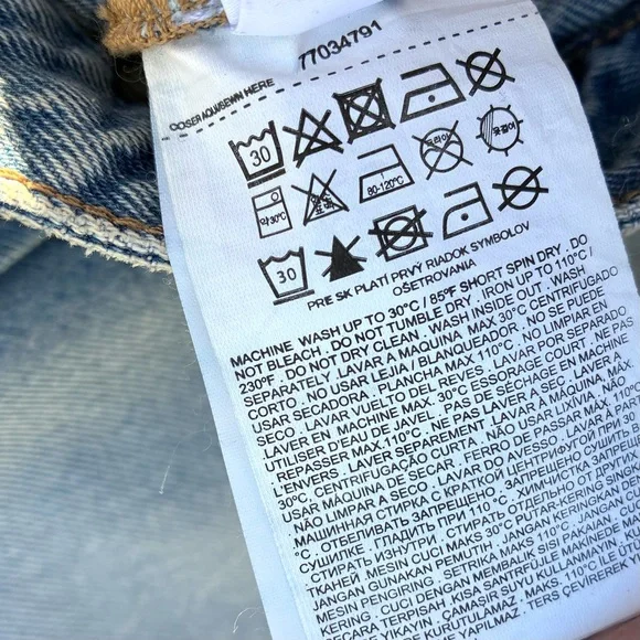 MNG NWOT Wide Leg Distressed Jeans - Picture 5 of 6